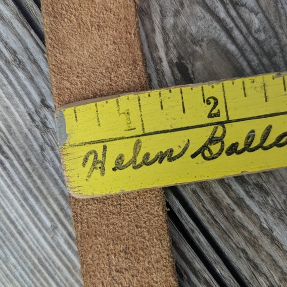 SS Double S Western Children's Leather Belt With Roping Cowboy & Horse Embossed - Picture 15 of 16